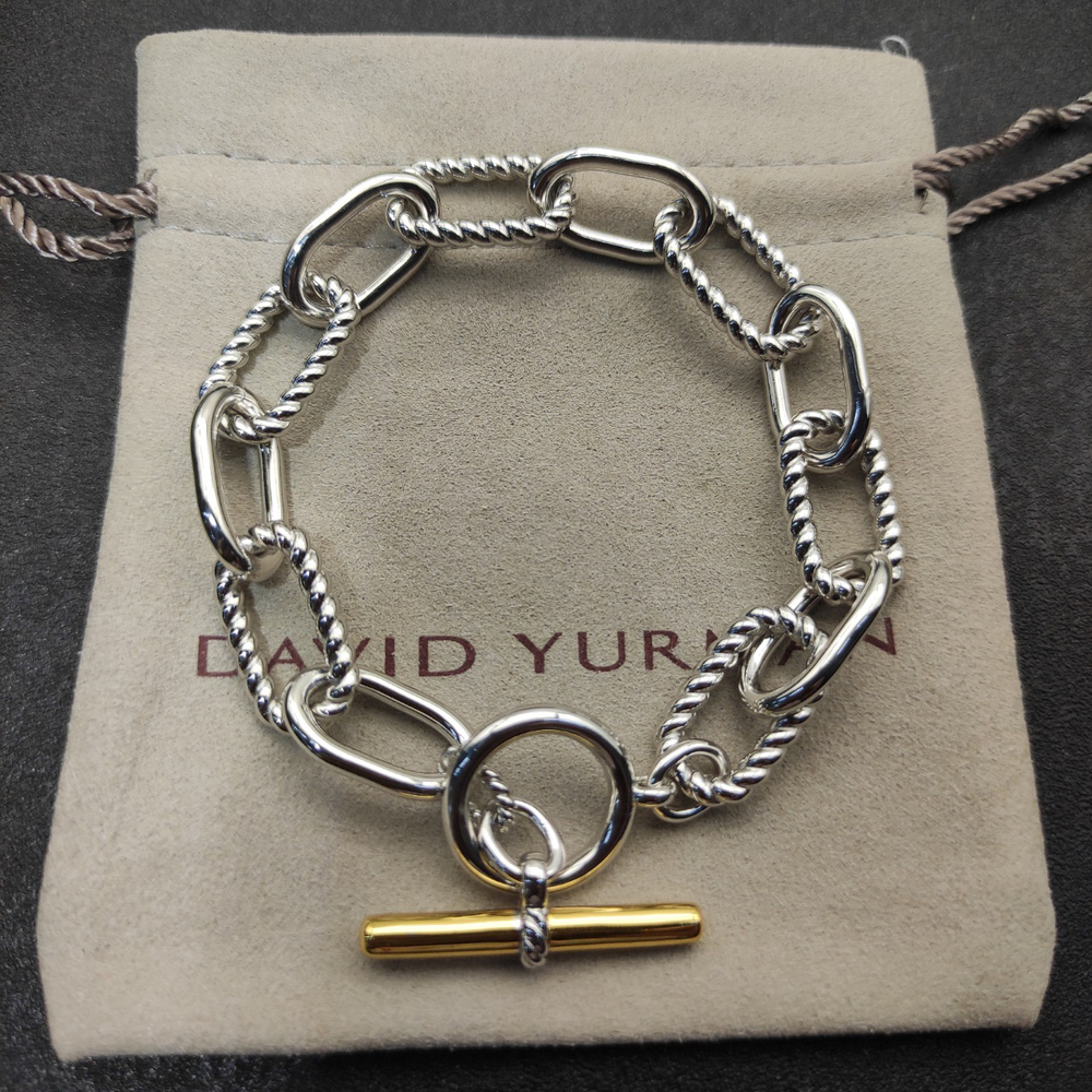 David Yurman twist clasp bracelet
